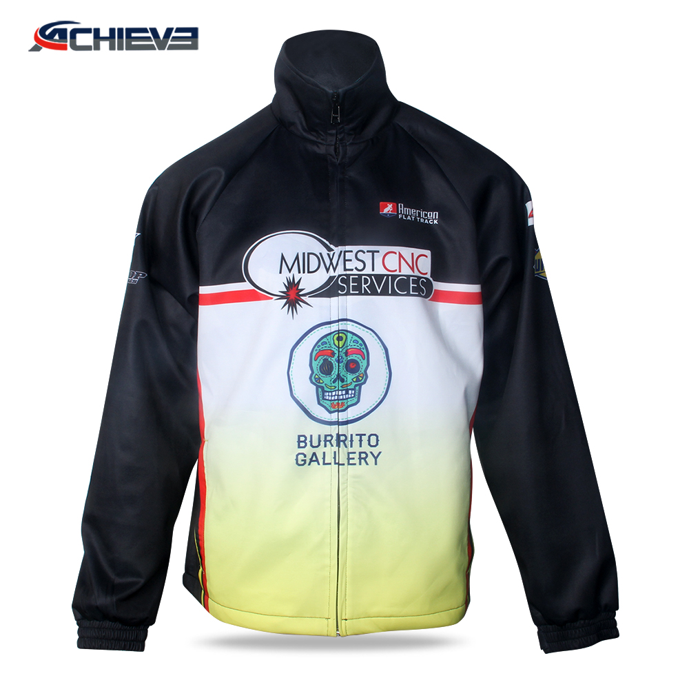 custom wholesale windbreak zipper jackets