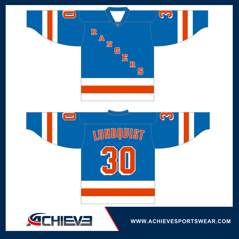 Custom Design Ice Hockey Uniform Artwork