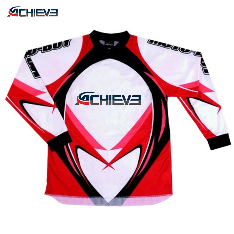 Custom Sublimated Motocross Jersey Wholesale Durable Design