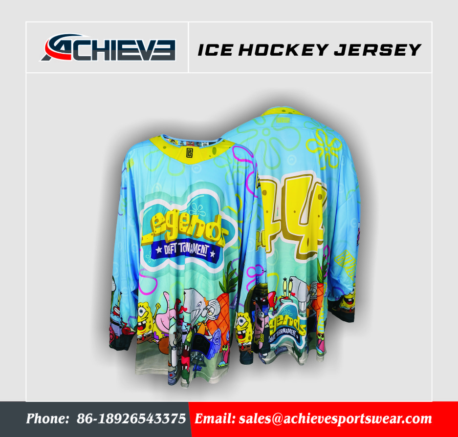 Wholesale Custom Sublimation-printed Ice Hockey Jerseys