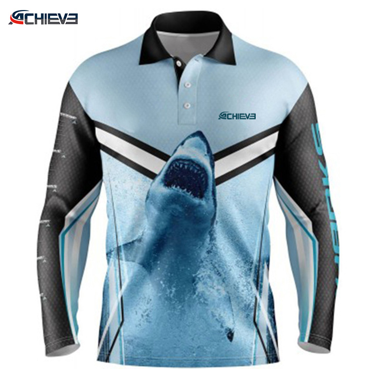 OEM Custom Fishing Wear Sublimation Fishing Clothing Wholesale Quick Drying