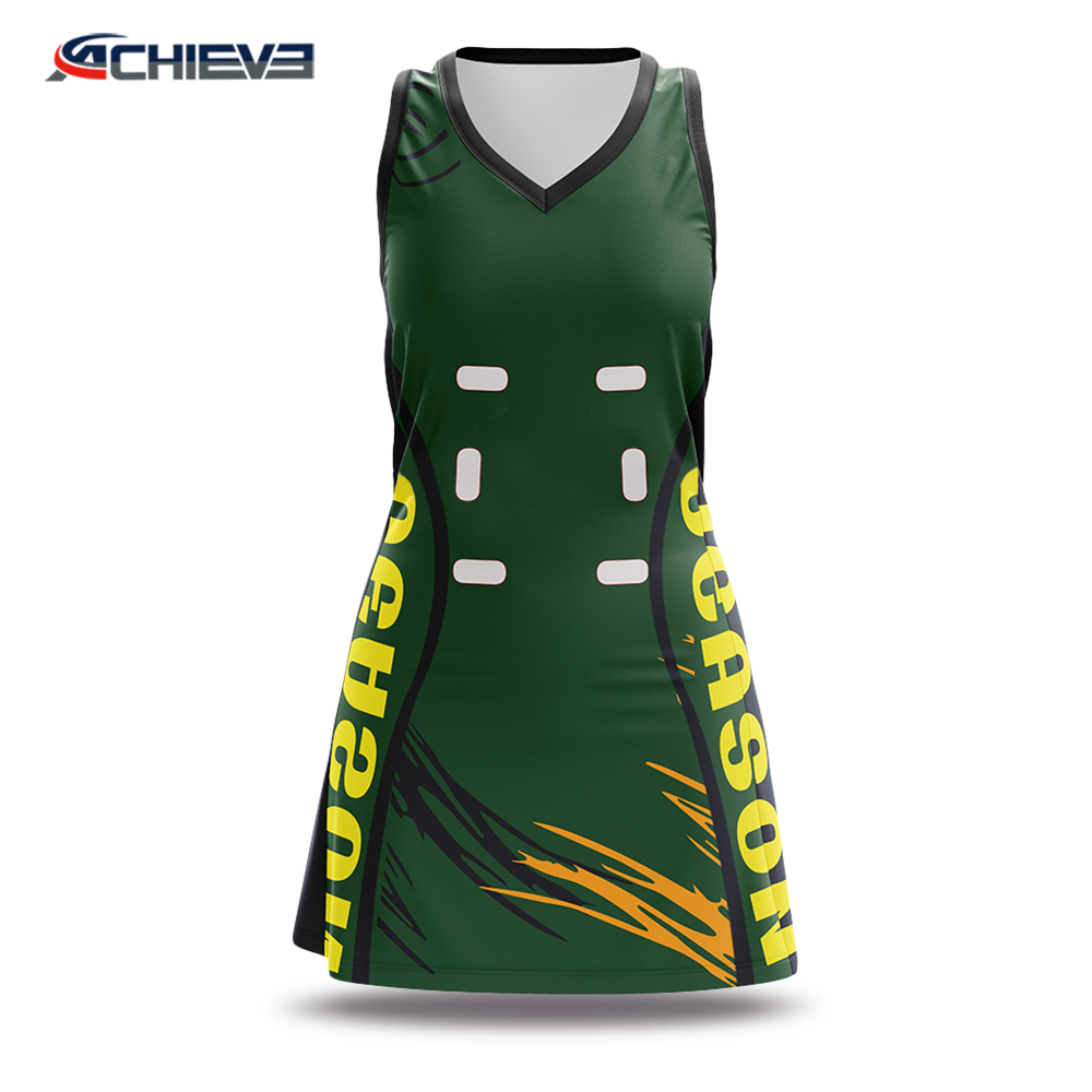 Netball Dress Tennis Dress Sublimation Print  Custom  Apparel