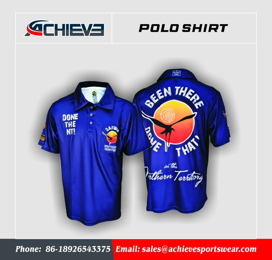 Wholesale Custom Sublimation-printed Polo Shirts