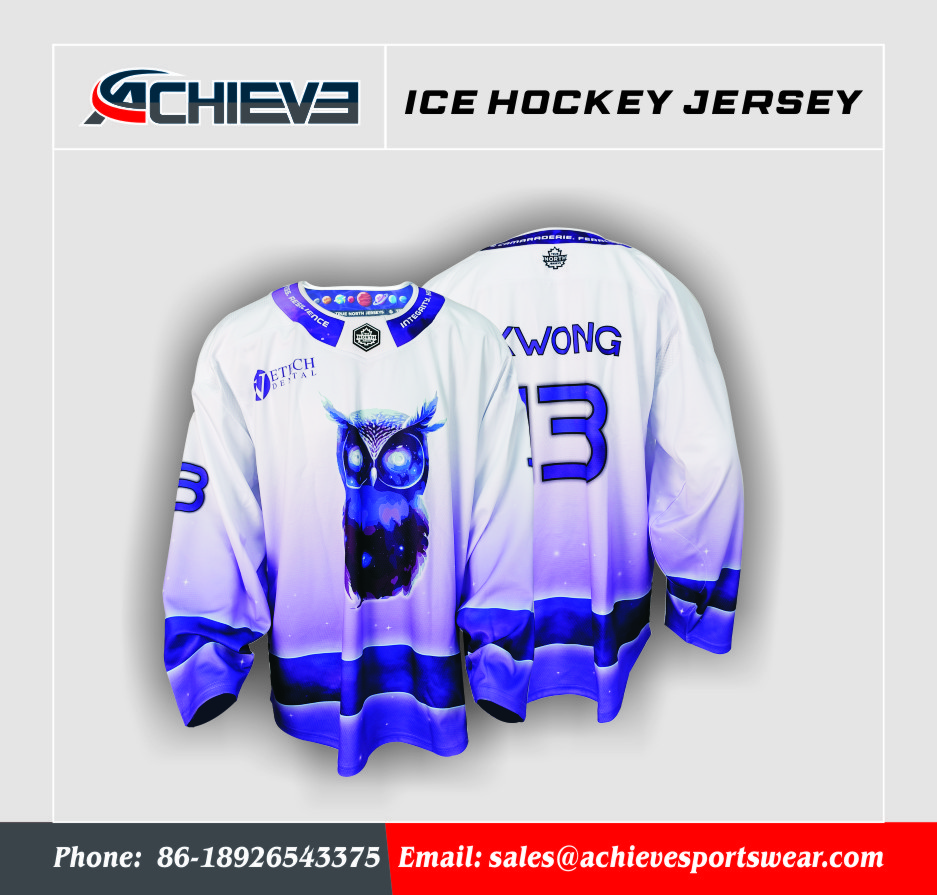 2025 High-quality Wholesale Custom Neutral Ice Hockey Jersey