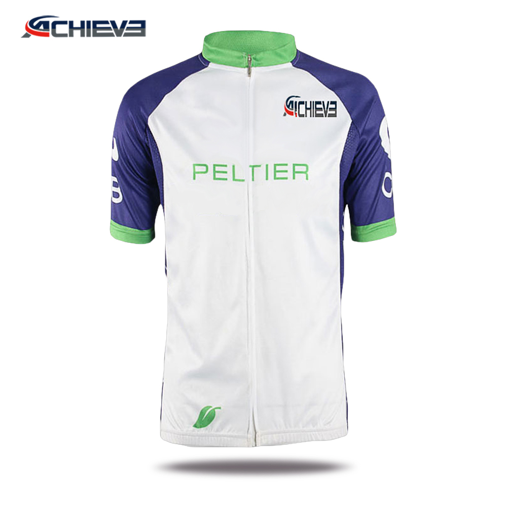 Wholesale Custom Sublimation Cycling Shirts Breathable bike gear