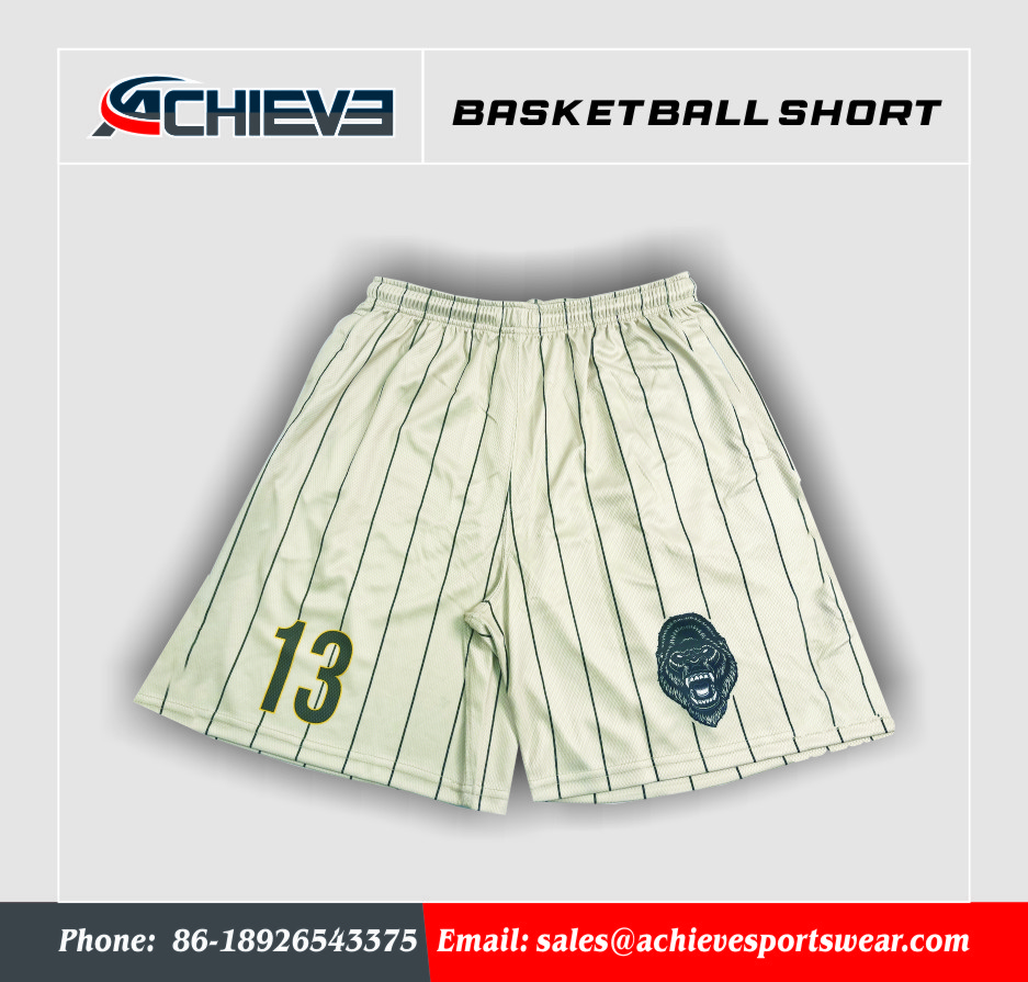 2025 latest model wholesale custom basketball short