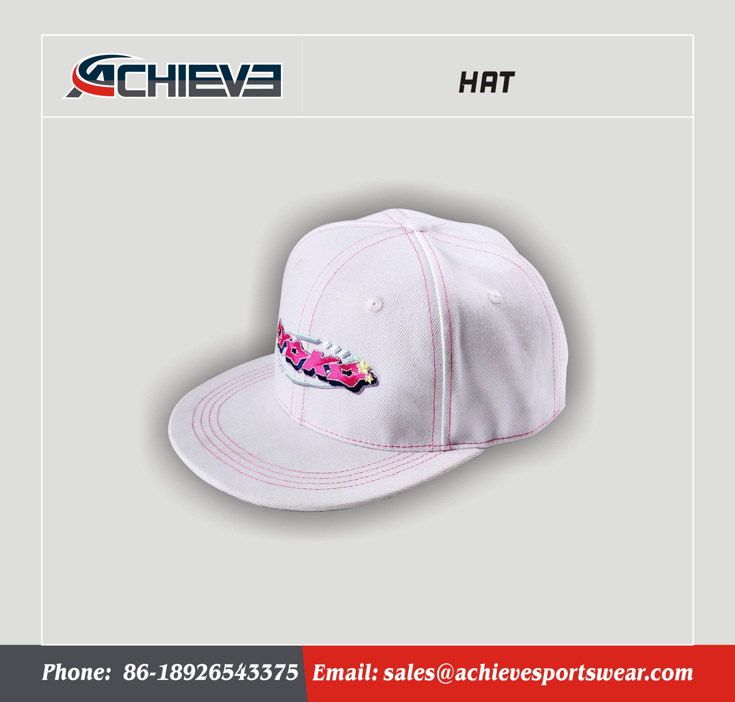 Achieve Custom Fashion Hat – Durable Sports Cap