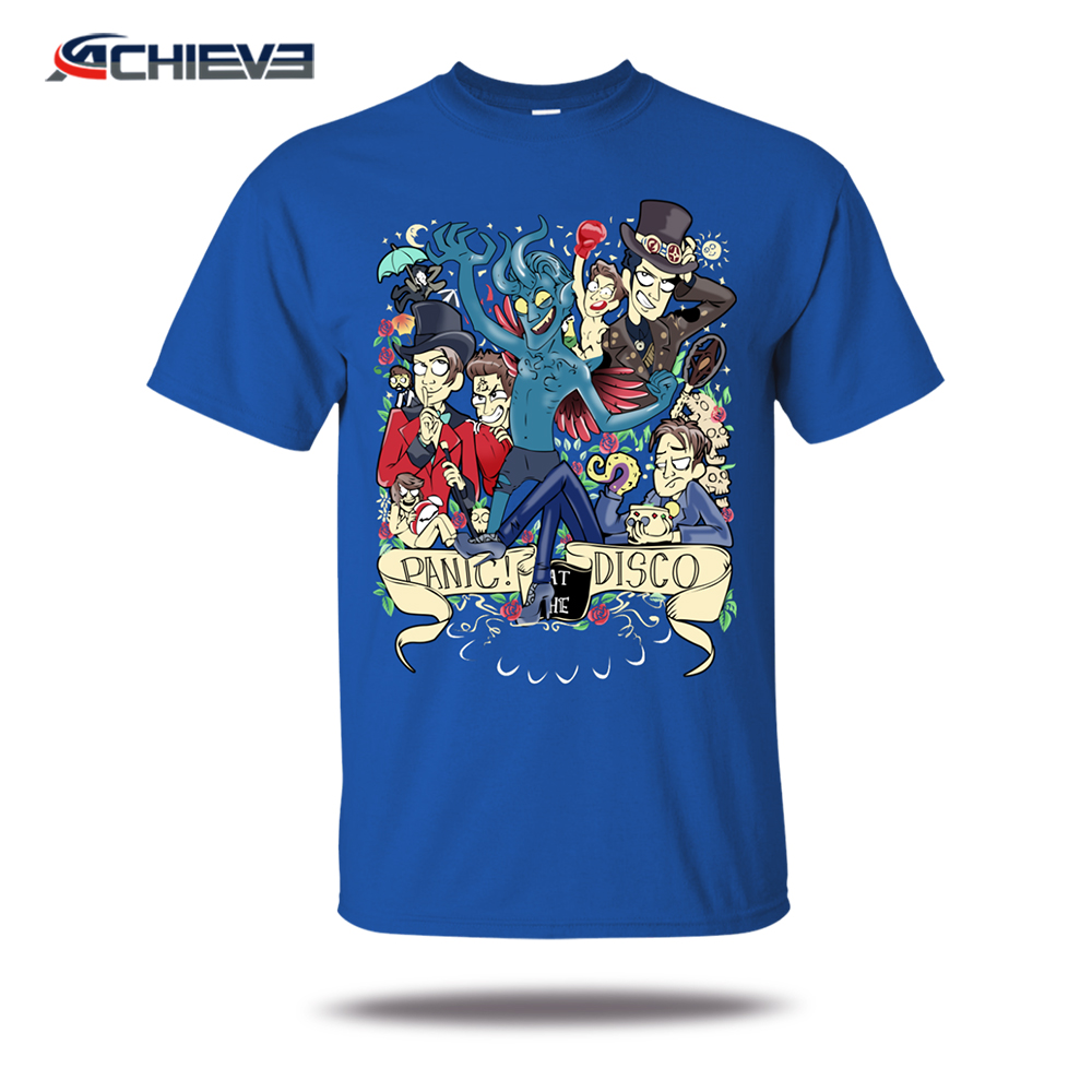 Quick Dry Customized T Shirts Sublimation Printed Sports T Shirt