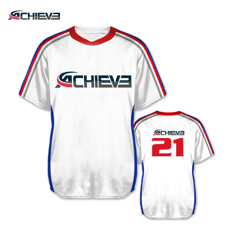 Wholesale Baseball Uniform Training Softball Wear Button Down Polyeste