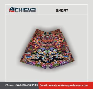 New All-Over Sublimated Short Durable Fast Dry Sport Short