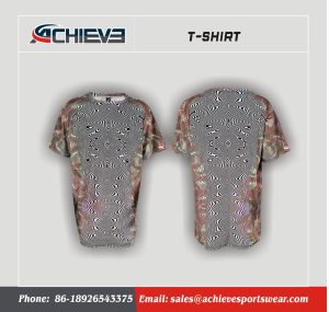 Custom Sublimation-Printed Daily Casual T-Shirt