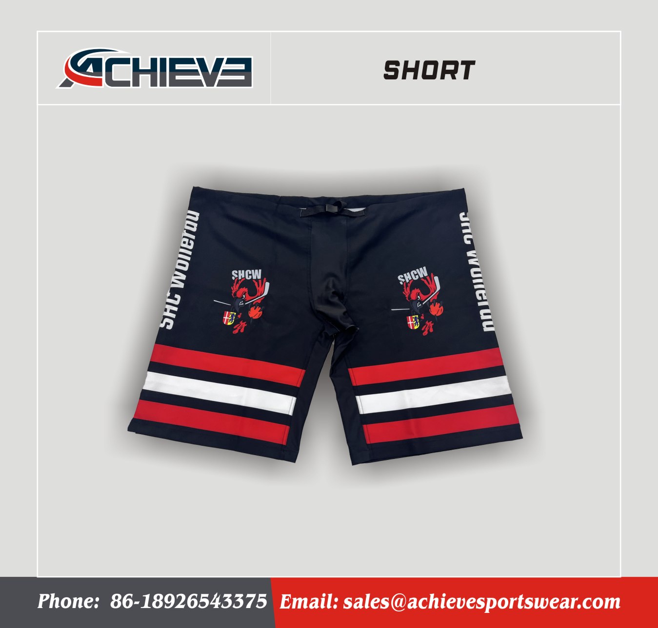 New Sublimated Short Durable Fast Dry Sport Short
