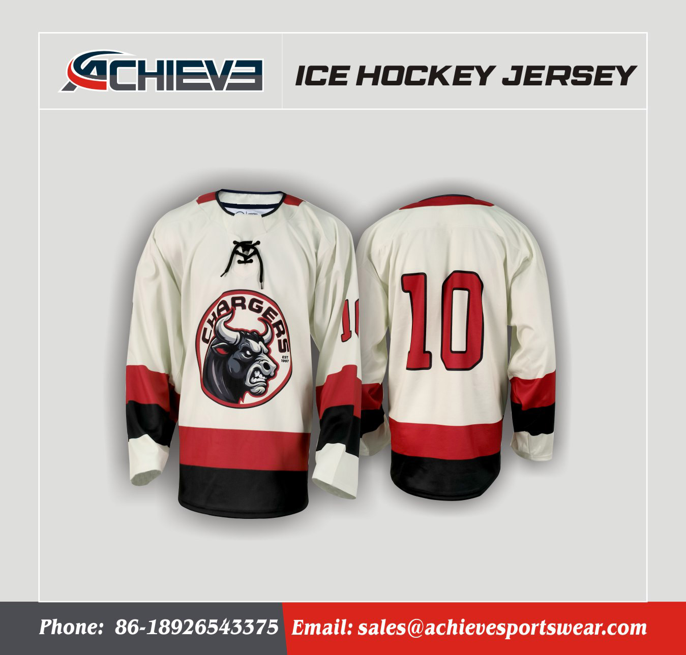 2025 Premium Quality Direct Factory-Made Ice Hockey Uniforms