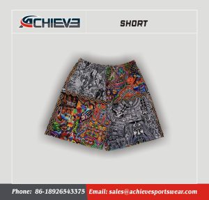 New All-Over Sublimated Short Durable Fast Dry Sport Short