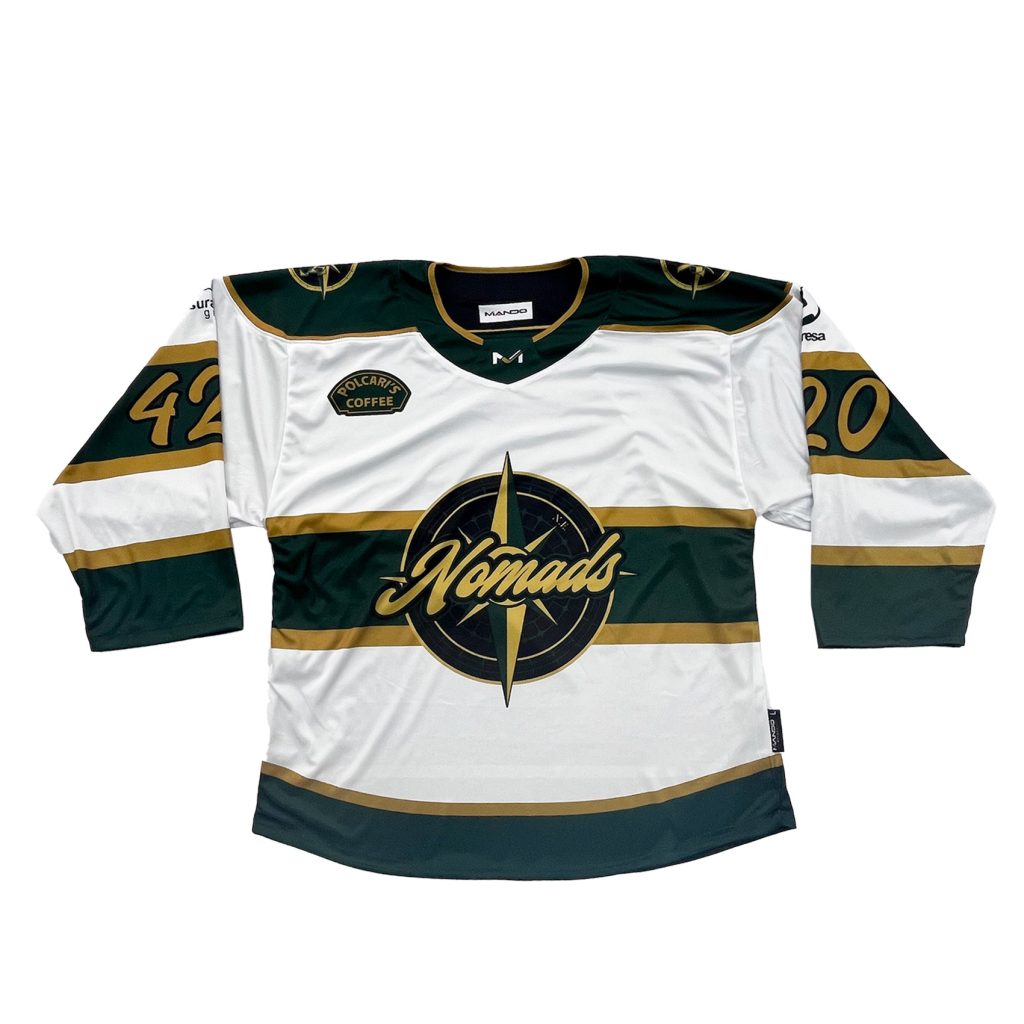 reversible ice hockey jersey