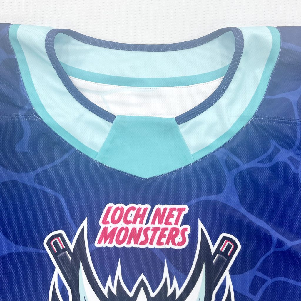 Wholesale Comfortable Breathable Ice Hockey Uniform New Style--collar detail