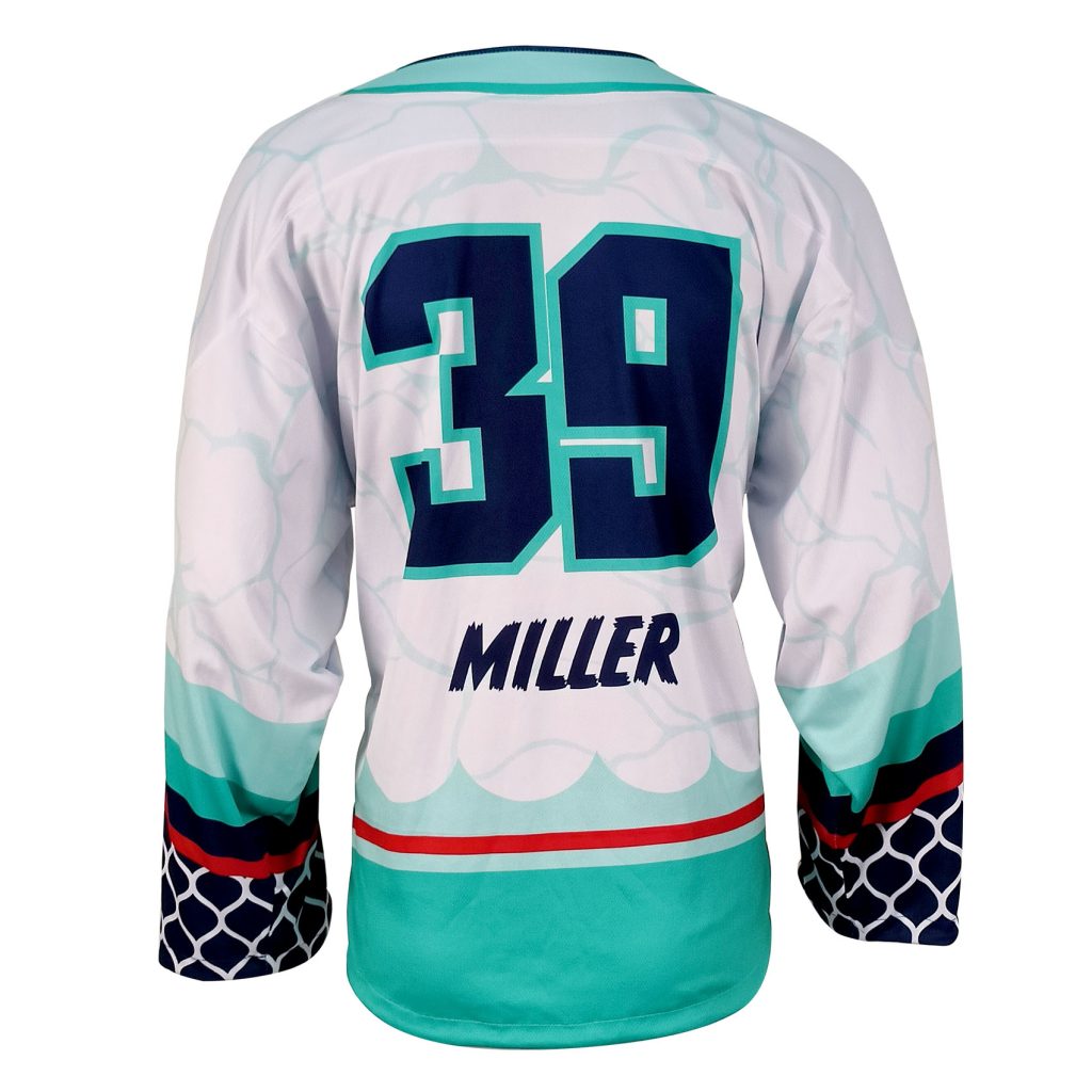 Wholesale Comfortable Breathable Ice Hockey Uniform New Style--back view