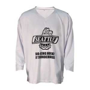 White Ice Hockey Jersey team uniform hockey Sportswear | Achieve