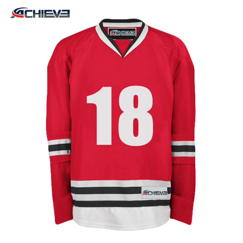 Wholesale Sublimation Custom Hockey Top