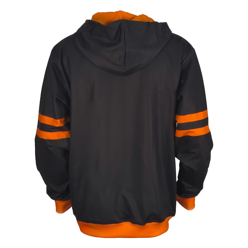 Lead the way in comfort and style with Achieve Sportswear Vanguard Pullover Hoodie. High-quality fabric, modern cut and complete customization options--back view