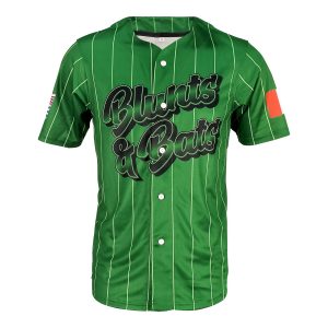 High Quality New Design Baseball Team Jersey Double Polyester Baseball Uniform-front view