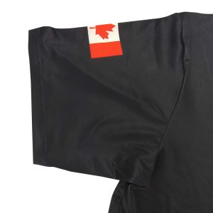 Modern Daily Wear T-Shirt – Fully Customized Sublimation Style---sleeve detail view