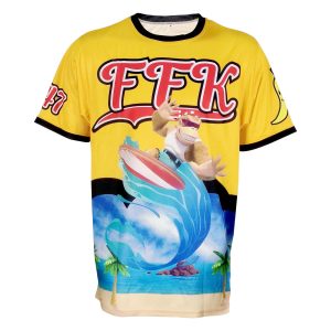 Personalized Sublimation Print Tee – Premium Casual & Lifestyle Shirt--front view