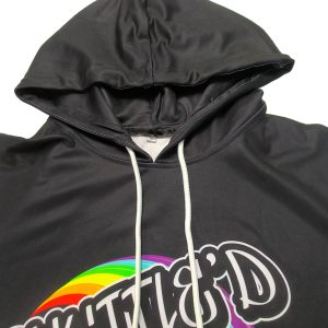 Achieve Pullover Sublimated Long Sleeves Hoodie Custom Design--detail view
