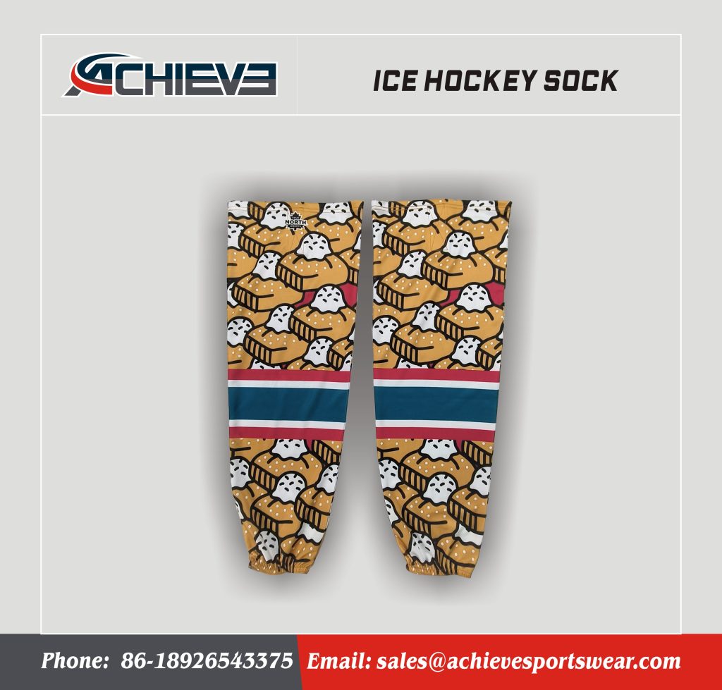 Achieve Custom Ice Hockey Socks – High-Performance Teamwear--main view