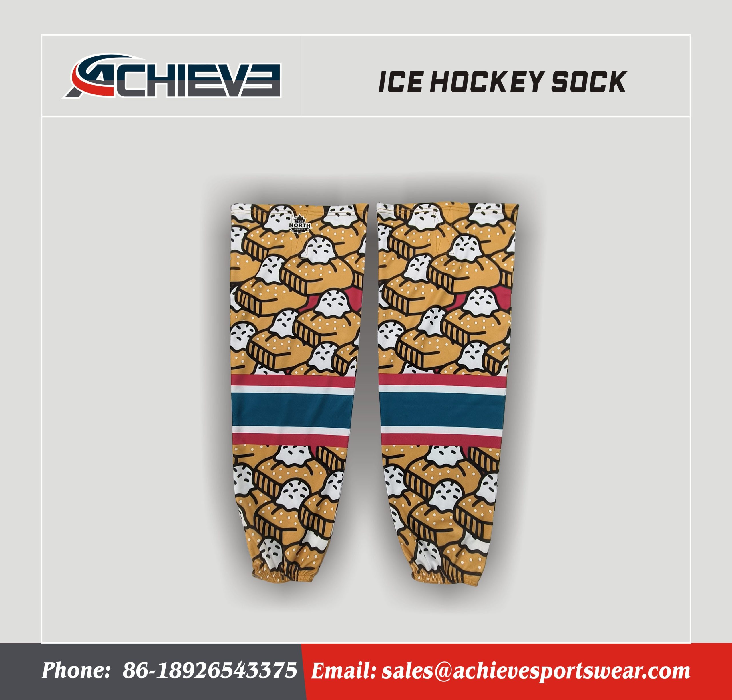 Achieve  Custom Ice Hockey Socks – High-Performance Teamwear
