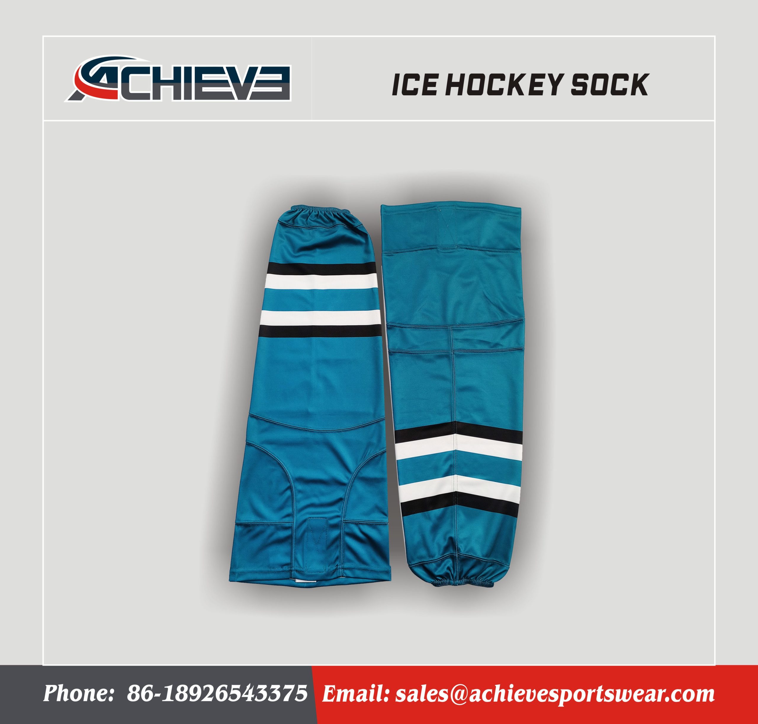 Factory Price Custom Style Quick Dry Ice Hockey Socks