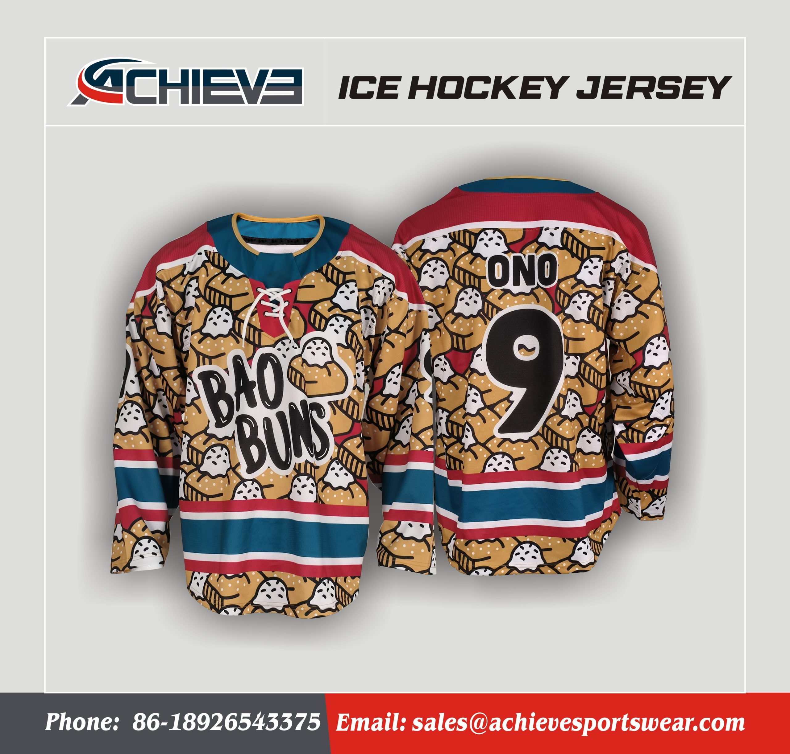 Achieve Custom Ice Hockey Jerseys – High-Performance Uniform