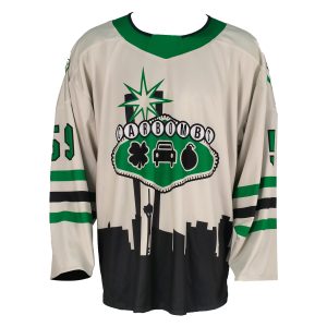 Wholesale Ice Hockey Jersey Sublimated Uniform Comfortable Breathable teamwear--front view