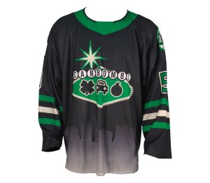 Wholesale Ice Hockey Jersey Sublimated Uniform Comfortable Breathable teamwear--front view