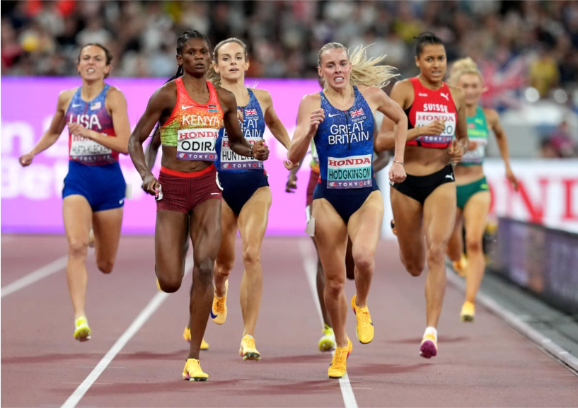 World Athletics Championships: Hunter Bell Takes Silver, Hodgkinson Bronze in 800m