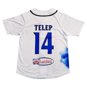 Wholesale Custom Men's Baseball Jerseys High Quality Baseball --back view
