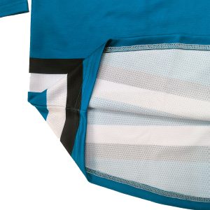 Custom Ice Hockey Jersey Sublimated Practice Ice Hockey Jersey--hem view