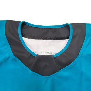 Custom Ice Hockey Jersey Sublimated Practice Ice Hockey Jersey--collar view