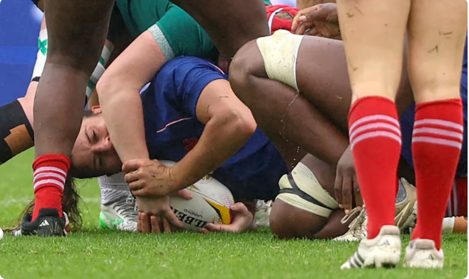 Women’s Rugby World Cup ： Axelle Berthoumieu Banned After Biting