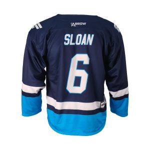 Elite Sublimated Custom Hockey Jersey | Achieve----back view