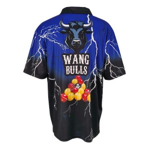 Personalized Sublimation Polo – Lightweight Sports Shirt --back view