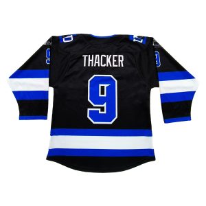 Custom Team Ice Hockey Jersey Sublimation Hockey Uniform Wholesale Factory Direct--back view
