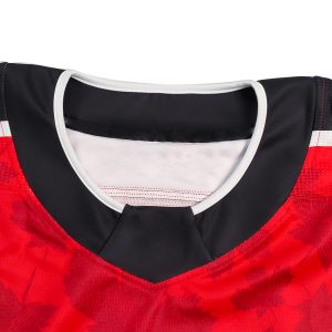 OEM Custom Unisex Adult Polyester Training Ice Hockey Uniform--collar view