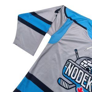 OEM Custom Logo Hockey Jerseys Sublimated Ice Hockey Uniforms--sleeve detail