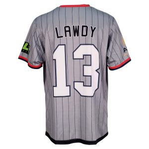 Custom Baseball Jersey Polyester Sublimation Baseball Uniforms --back view
