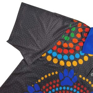 High Quality Wholesale Custom Design Polo Shirt Sublimation Printing--detail view