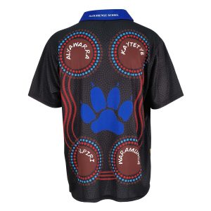 High Quality Wholesale Custom Design Polo Shirt Sublimation Printing--back view view