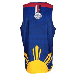 Wholesale Jersey Basketball Vest  Youth Sublimated Design--back view