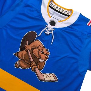 Factory Customization Ice Hockey Jerseys Full Sublimated Hockey Uniform--detail view