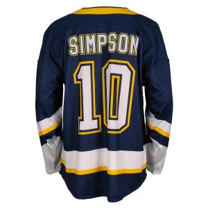 Custom Quality Personalized Ice Hockey Jersey Hockey Team Clothing --back view